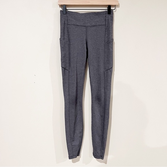 Lululemon Speed Up Tight *28" Heathered Black Luxtreme First Release size 4 - Picture 9 of 12